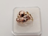 dámský zlatý prsten, ryzost 585/14k, 3,32 g, I.ČSR, lvíček