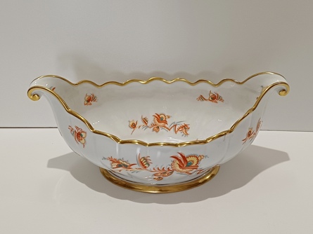 porcelánová žardiniéra Art Deco, Thomas Bavaria, styl Rosenthal