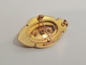 zlatý medailon s diamantem, ryzost 580/14 kt, 18,54 g, biedermeier, 19 století
