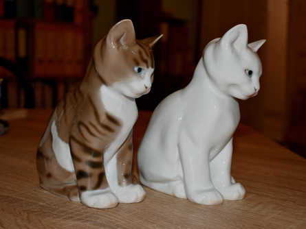 velké porcelánové kočky, Rosenthal