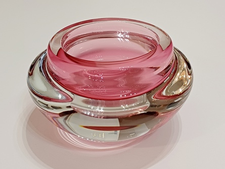 hutní sklo - designová mísa, Glass Art Princ