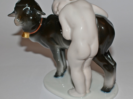 Putto s ovečkou, A. Caasmann, Rosenthal