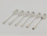 Příbory pro 6 osob, stříbro, 2333 g, Ag 800, I. ČSR, Franz Bibus