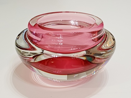 hutní sklo - designová mísa, Glass Art Princ
