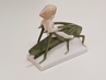 Letní jízda - kobylka a putto, A. Caasmann, Rosenthal, secese