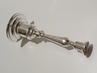 Svícen Art Deco , stříbro 800, 224 g, I. ČSR, kubismus