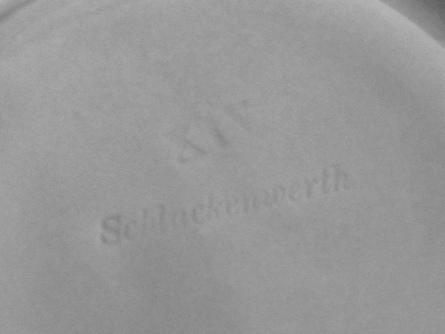 šálek Schlackenwerth, Ostrov, RU, 19. století