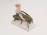 Letní jízda - kobylka a putto, A. Caasmann, Rosenthal, secese