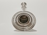 Svícen Art Deco , stříbro 800, 224 g, I. ČSR, kubismus
