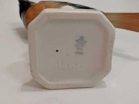 porcelánový ptáček, Aelteste Volkstedt