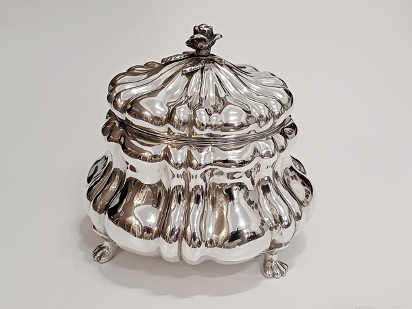 dóza, cukřenka, stříbro, Ag 800, 404,25 g, RU