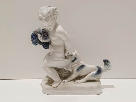 Putto a pes - Erwichst, F. Liebermann, Rosenthal