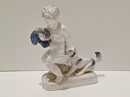 Putto a pes - Erwichst, F. Liebermann, Rosenthal