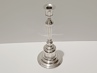 Svícen Art Deco , stříbro 800, 224 g, I. ČSR, kubismus