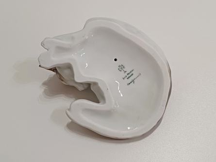 velká porcelánová kočka, Ens Volkstedt