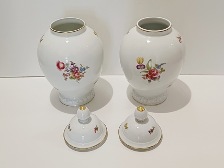 porcelánové vázy/zásobnice Art Deco, Rosenthal