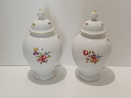 porcelánové vázy/zásobnice Art Deco, Rosenthal