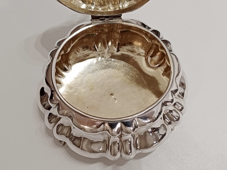 dóza, cukřenka, stříbro, Ag 800, 404,25 g, RU