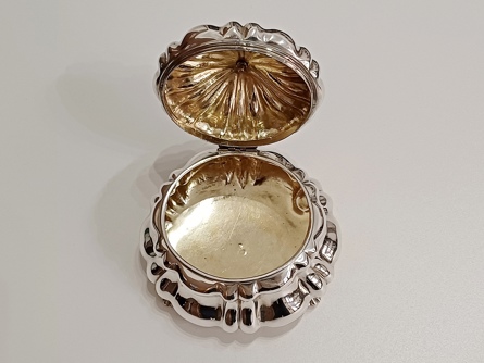 dóza, cukřenka, stříbro, Ag 800, 404,25 g, RU