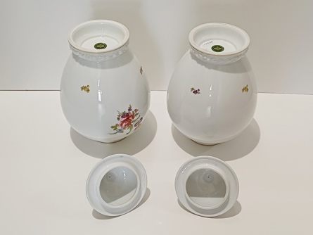 porcelánové vázy/zásobnice Art Deco, Rosenthal