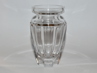 hranovaná váza Moser Eternity, čirý křišťál, Art Deco