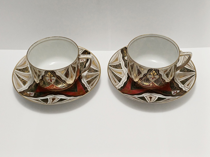 porcelánový šálek Art Deco, Paepcke & Schäfer Haida/Nový Bor