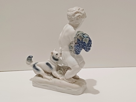 Putto a pes - Erwichst, F. Liebermann, Rosenthal