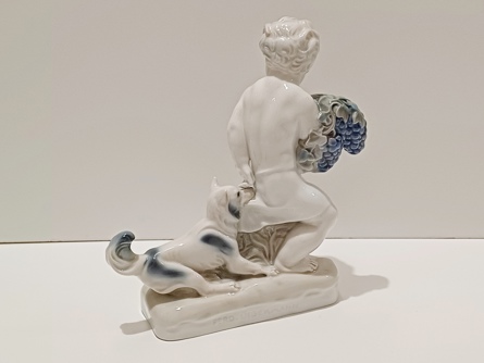 Putto a pes - Erwichst, F. Liebermann, Rosenthal