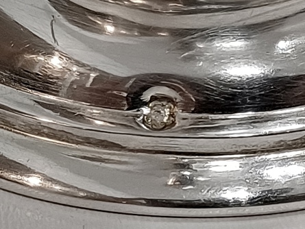 Konvička, stříbro, Ag 800, 327 g, RU, Vídeň