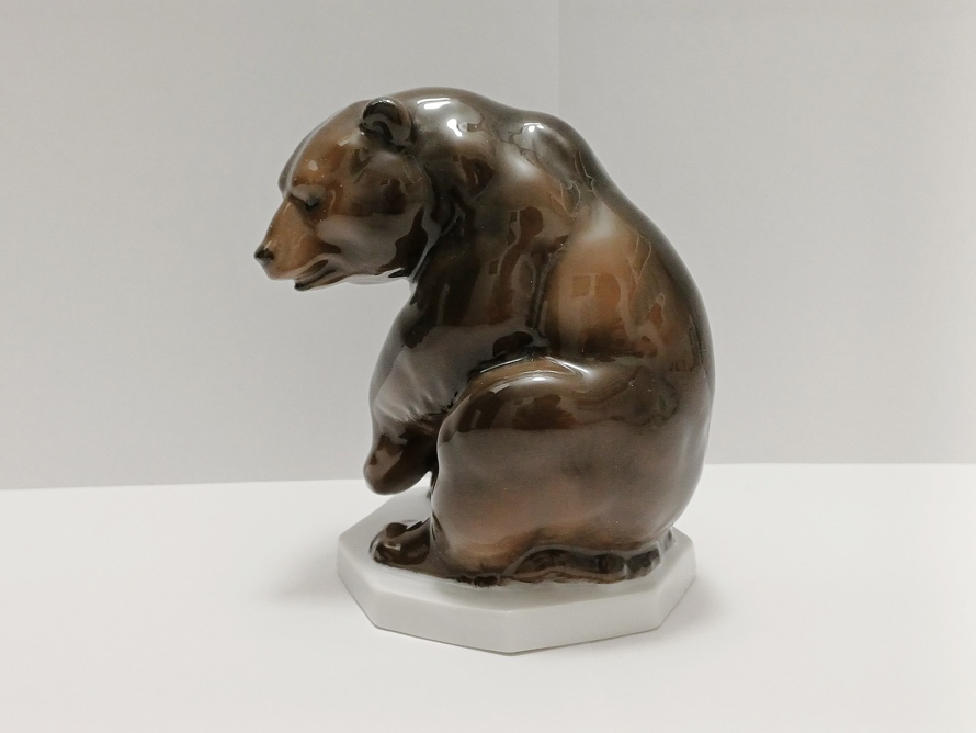 porcelánový medvěd hnědý, Gerhard Schliepstein, Rosenthal