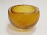 designová mísa topaz, Glass Art Princ