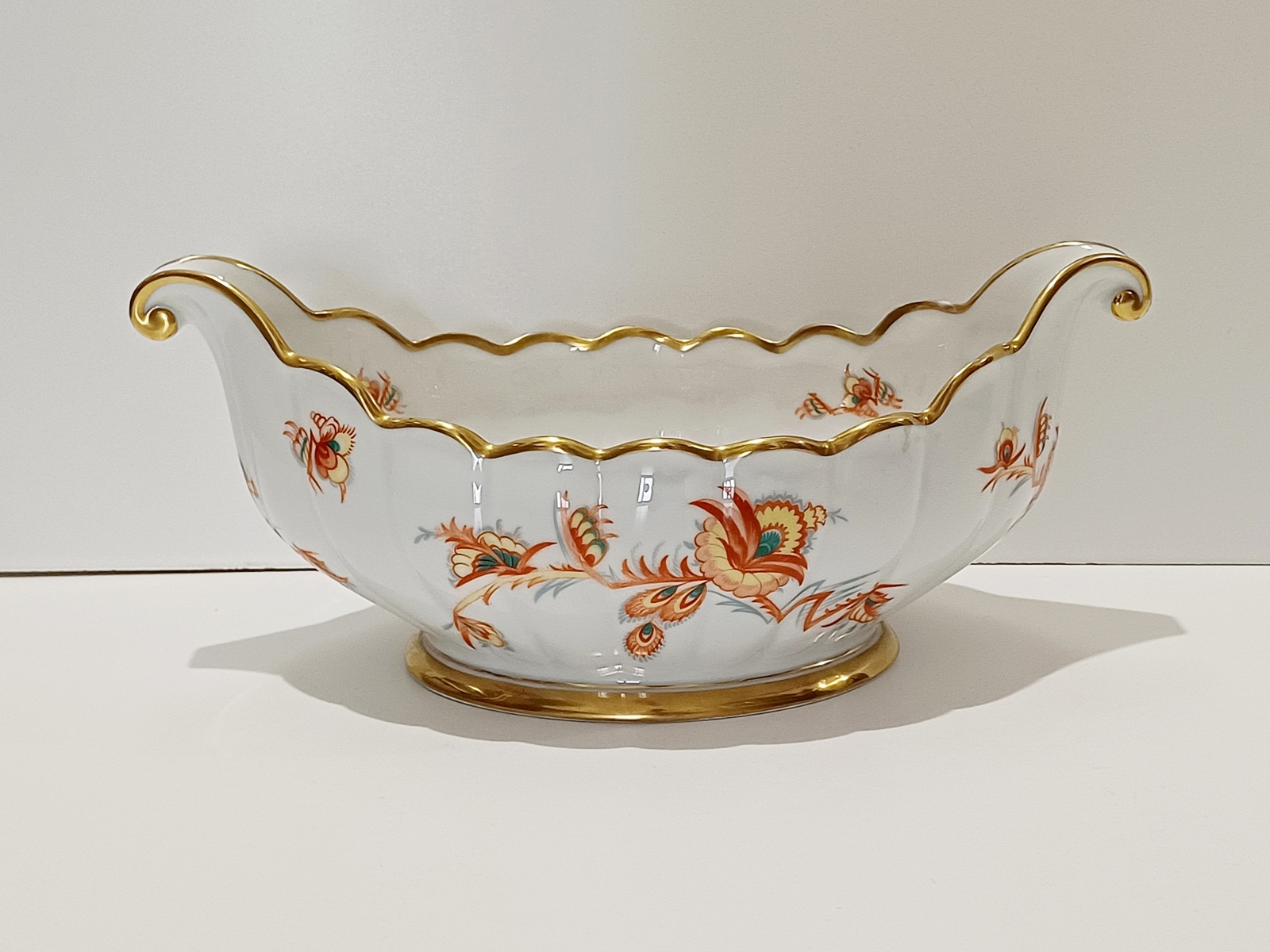 porcelánová žardiniéra Art Deco, Thomas Bavaria, styl Rosenthal