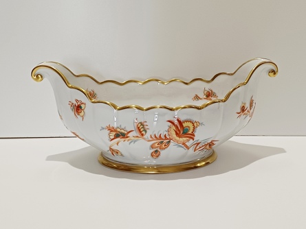 porcelánová žardiniéra Art Deco, Thomas Bavaria, styl Rosenthal