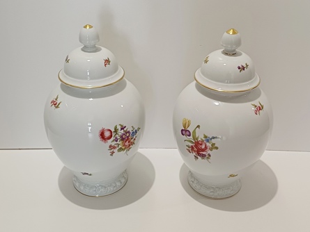 porcelánové vázy/zásobnice Art Deco, Rosenthal