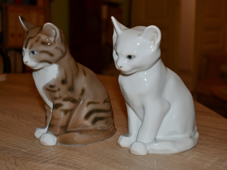 velké porcelánové kočky, Rosenthal