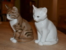 velké porcelánové kočky, Rosenthal