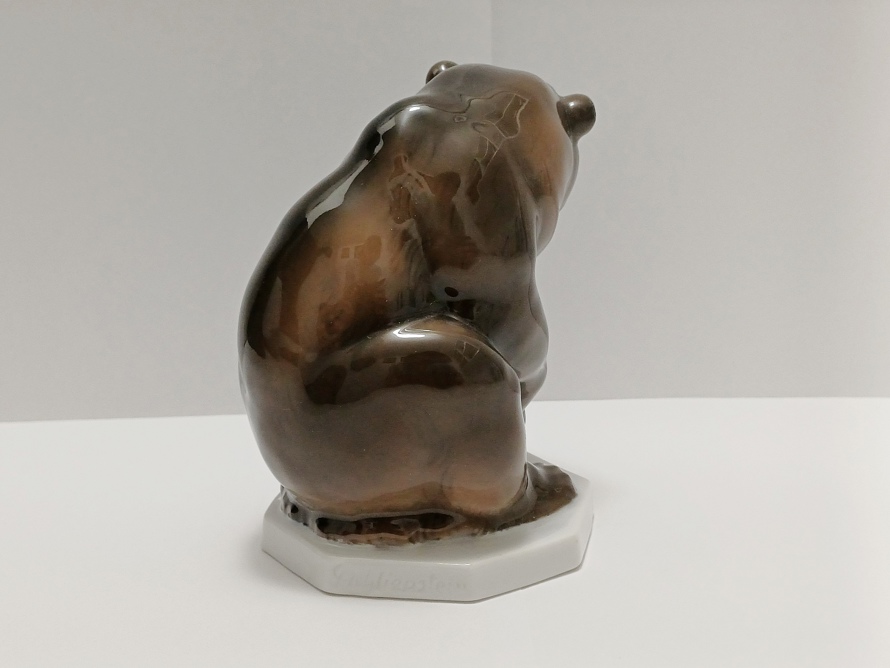 porcelánový medvěd hnědý, Gerhard Schliepstein, Rosenthal