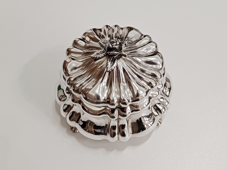 dóza, cukřenka, stříbro, Ag 800, 404,25 g, RU