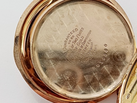 kapesní hodinky OMEGA, zlacené Gold plated, 86,47 g