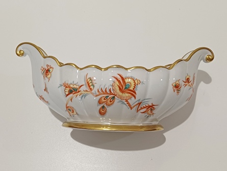 porcelánová žardiniéra Art Deco, Thomas Bavaria, styl Rosenthal