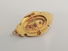 zlatý medailon s diamantem, ryzost 580/14 kt, 18,54 g, biedermeier, 19 století