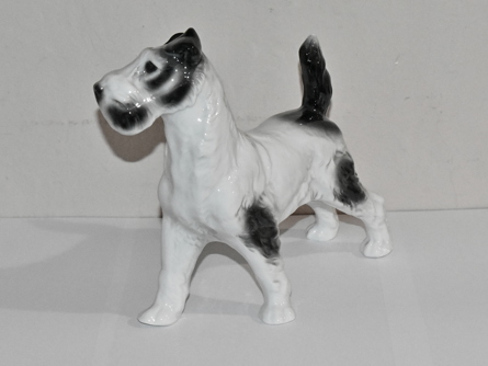 pes - foxteriér, styl Rosenthal
