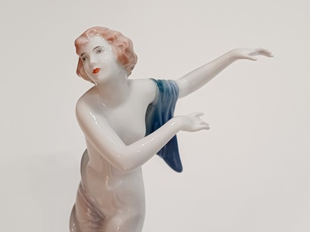 figura tanečnice Scherzo, G. Oppel, Rosenthal