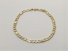 zlatý článkový náramek, Au 585/1000, 14 kt