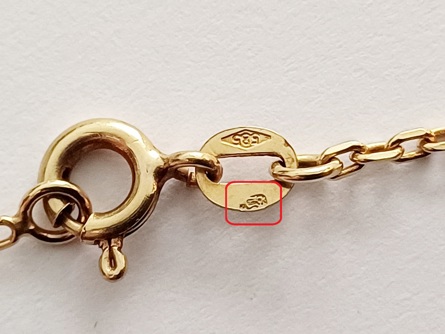dámský zlatý náhrdelník s korály, zlato 585/14 kt, 6,05 g