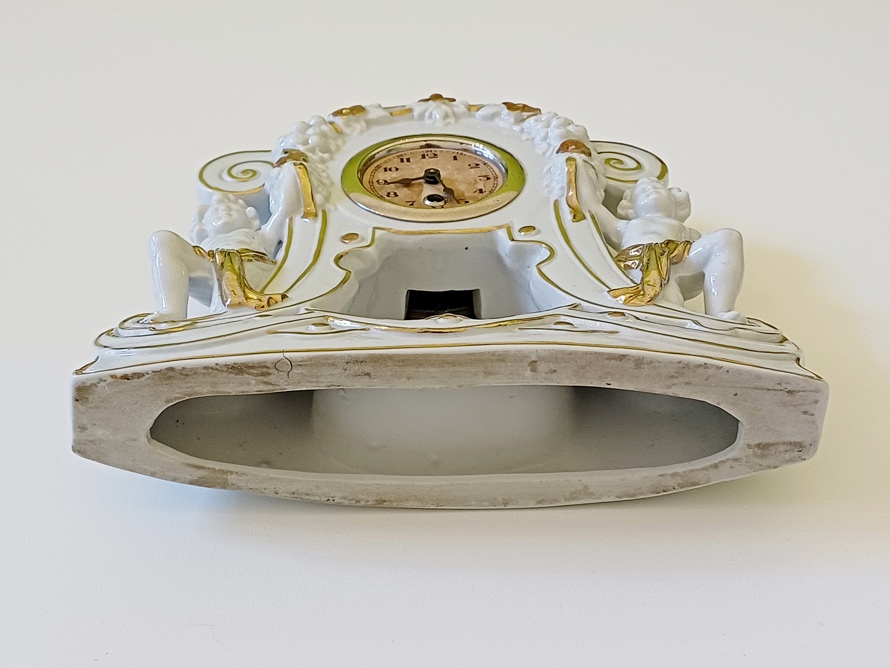 porcelánové figurální hodiny, Německo