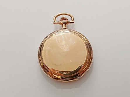 kapesní hodinky OMEGA, zlacené Gold plated, 86,47 g