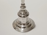 Svícen Art Deco , stříbro 800, 224 g, I. ČSR, kubismus