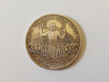 stříbrná medaile - 1000. výročí smrti Sv. Václava, rok 1929
