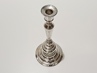 Svícen Art Deco , stříbro 800, 224 g, I. ČSR, kubismus